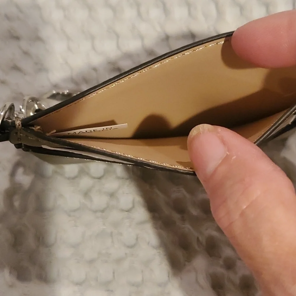 NWOT Nine West Card ID holder with Key Chain